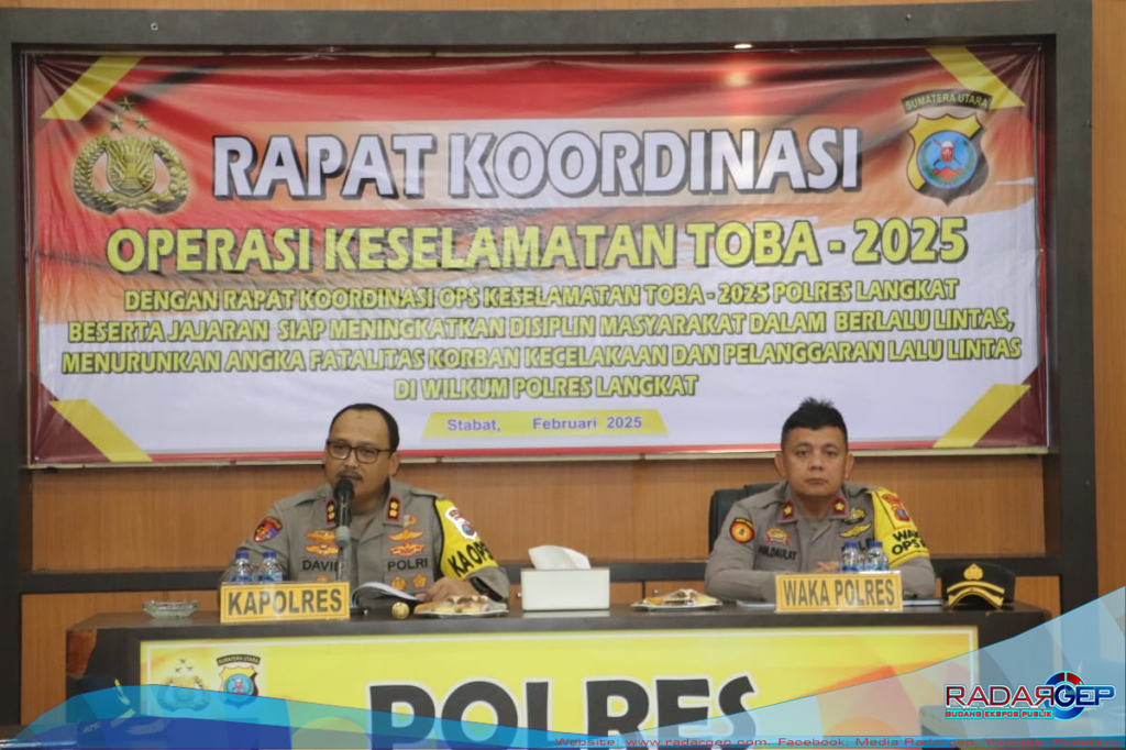 Polres Langkat Bersama Stakeholder Pastikan Keberhasilan Ops